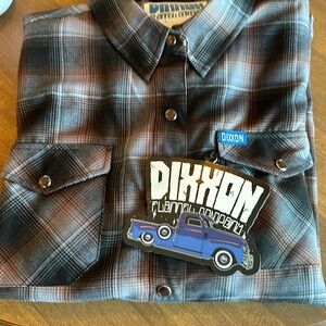 Pattina Dixxon flannel. Brand new with tags. Snap down